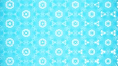 Kalıbın kaleydoskop gibi değiştiği bir video (döngü videosu))