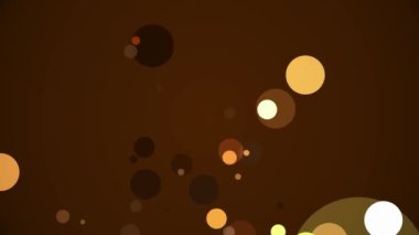 Çemberler renkli bir arkaplanda ortaya çıkar