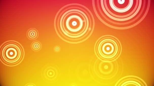 Circles Spring Colorful Background — Stock Video