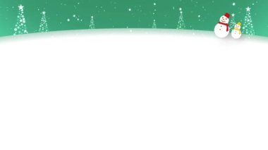 Kardan adamların karda yürüme videosunu görüntüle (telop alanı ile))