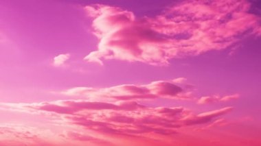 bulutlar gökyüzünde hareket video