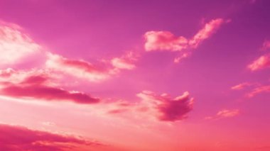 bulutlar gökyüzünde hareket video