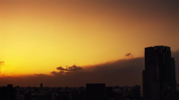 日落后的夜景 — 图库视频影像