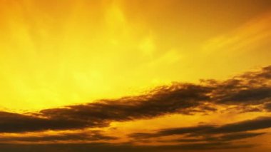 bulutlar gökyüzünde hareket video