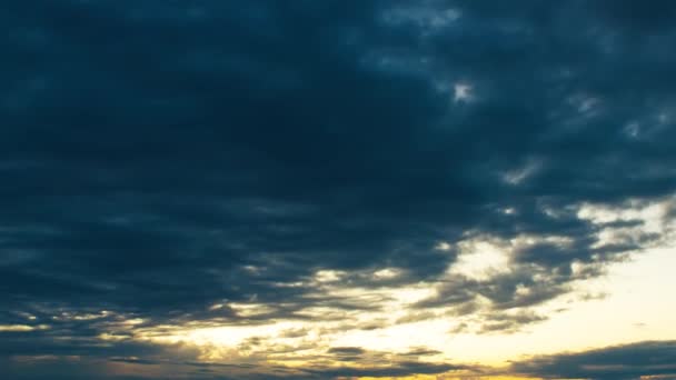 Film Chmury Poruszające Się Niebo — Wideo stockowe