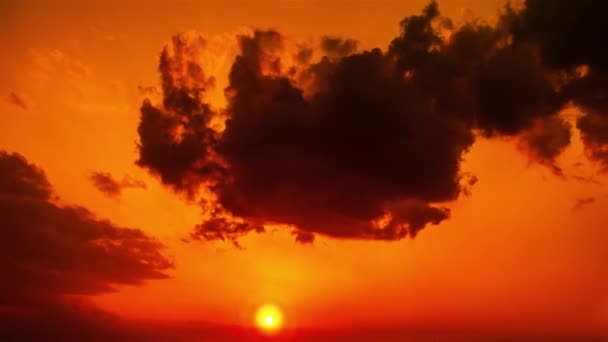 Βίντεο Από Σύννεφα Που Κινούνται Στον Ουρανό — Αρχείο Βίντεο