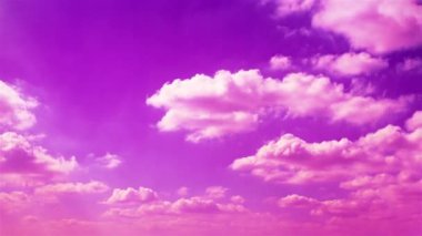 bulutlar gökyüzünde hareket video