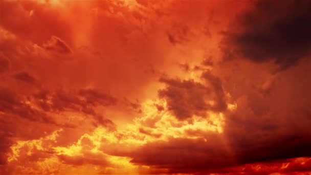 Vídeo Nubes Moviéndose Cielo — Vídeos de Stock