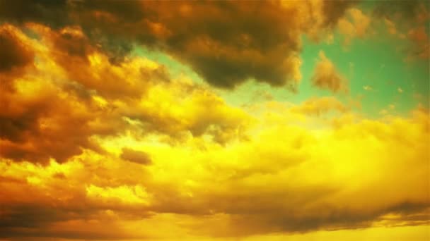 空に移動する雲のビデオ — ストック動画