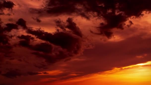 Βίντεο Από Σύννεφα Που Κινούνται Στον Ουρανό — Αρχείο Βίντεο