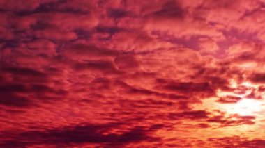 bulutlar gökyüzünde hareket video