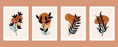 El çizimi düz duvar sanatı.