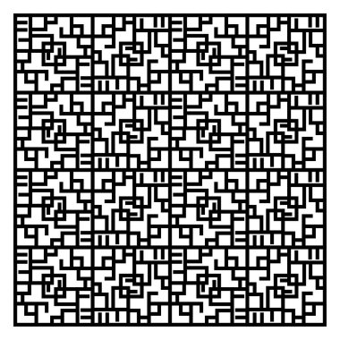 soyut siyah çizgi desen vektörü