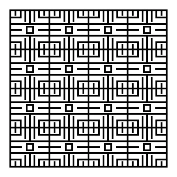 抽象黑线模式矢量 — 图库矢量图片