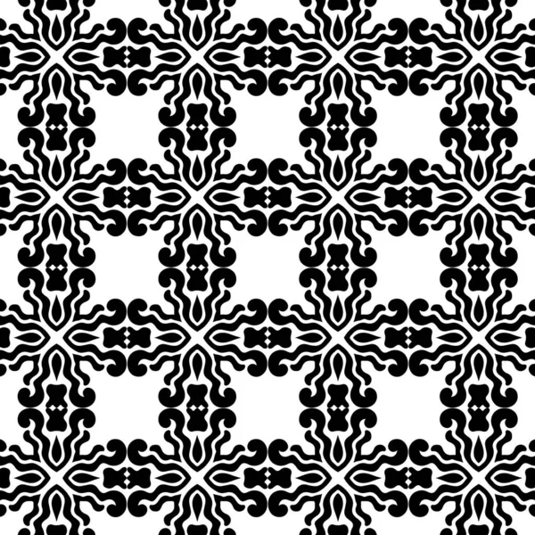 Геометричний Крутий Абстрактний Квітковий Візерунок — стоковий вектор