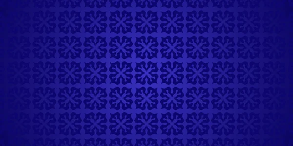 Arabic Motif Blue Background — Stock Vector