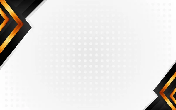 Vecteur Simple Fond Blanc Affaires Avec Bordure Noire — Image vectorielle