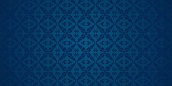 Arabisches Motiv Blauer Hintergrund — Stockvektor