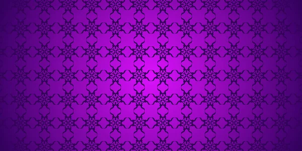 Motif Arabe Fond Violet — Image vectorielle