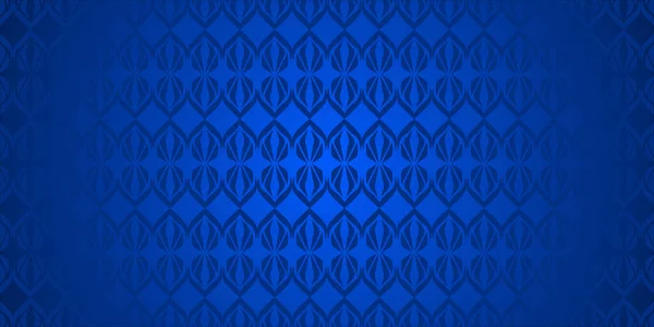Арабський Мотив Синій Фон — стоковий вектор