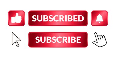 abone düğmesi yorum paylaşımı gibi