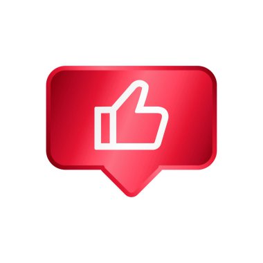 Kabarcıklardaki sosyal medya bildirim simgeleri