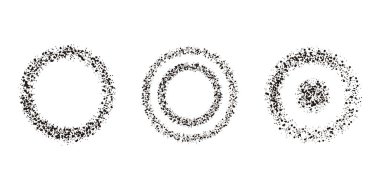 Leke çubukları. Boya mürekkebi damlalar, damlalar ve damlalar, siluet damlaları sprey koleksiyonu