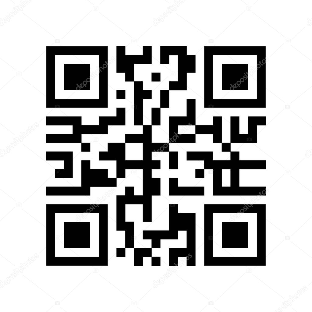 Simple QR code square