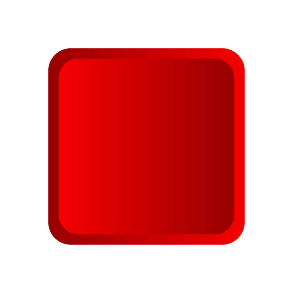 red square button sign
