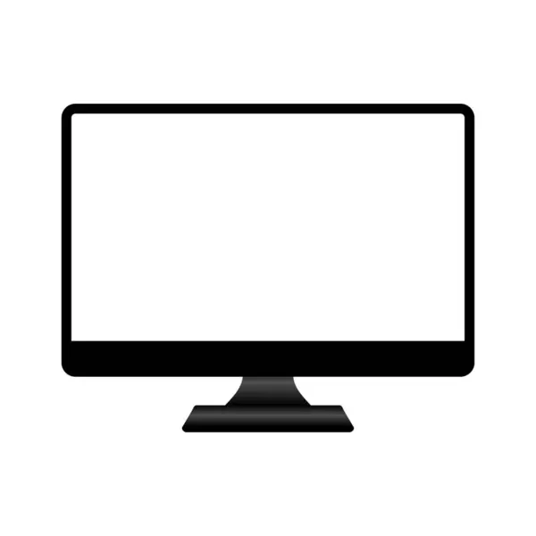 boş ekranlı bilgisayar ekranı