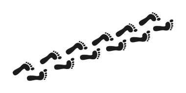 İnsan ayak izleri arka plan png