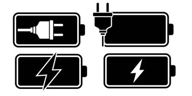 Batarya şarj göstergesi simgesi