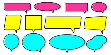 Özeti olan konuşma balonu