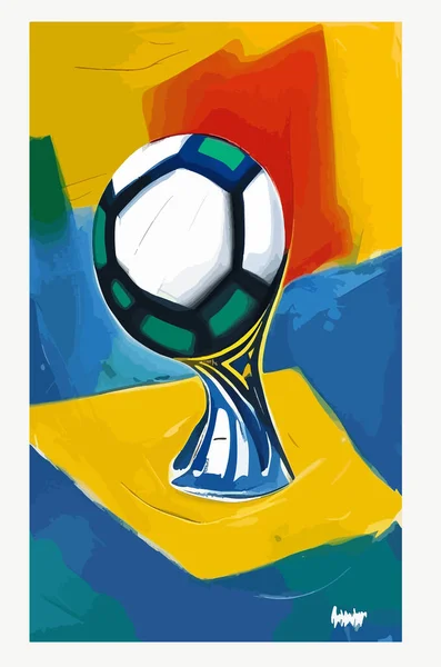 Football Monde Nouveau Design Check Vecteur Eps — Image vectorielle