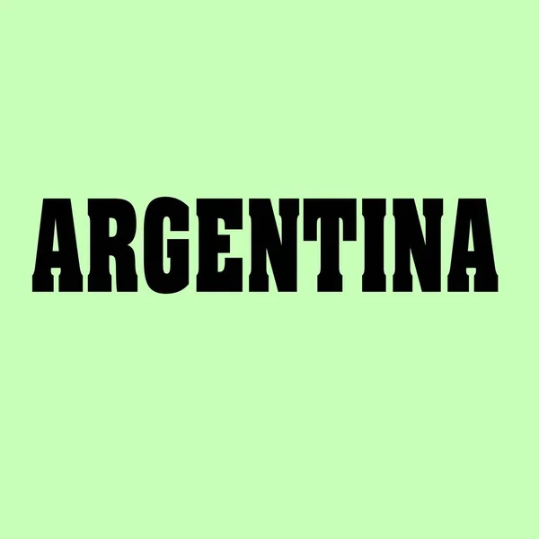 Аргентина Мой Новый Дизайн Проверьте Вектор Eps — стоковый вектор