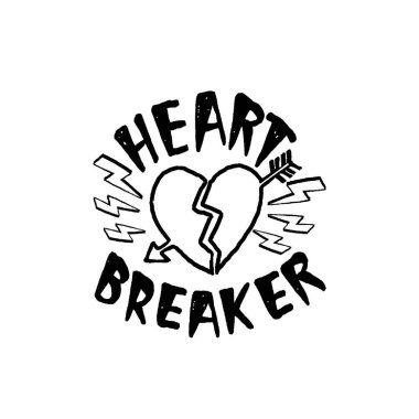 Kalp Kırıcı (EPS vektörünü kontrol et).