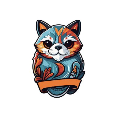 Kalın tipografi ve temiz vektör şekilleri sanatsal, sokak tarzı kenar.