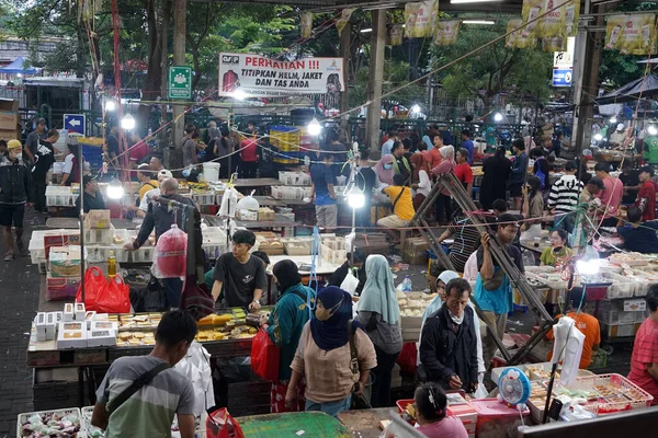 Novembre 2022 Marché Aux Gâteaux Tôt Matin Pasar Senen Jakarta — Photo