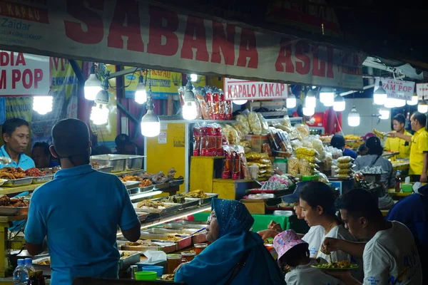 November 2022 Padangnese Nasi Kapau Jakarta Street Food Indonesien Straßenbild — Stockfoto