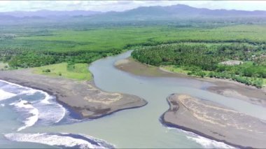 Karang Semar Sahili, Banyuwangi, Doğu Java, Endonezya.