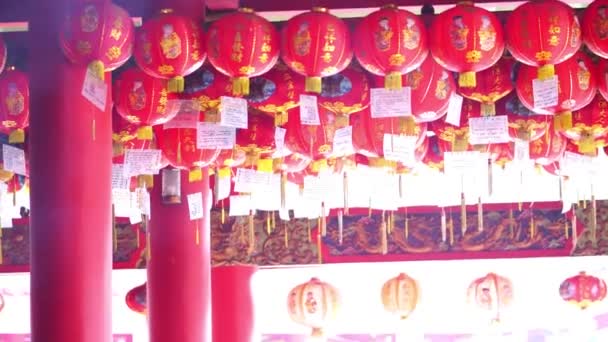 January 2023 Chinese New Year Sam Poo Kong Semarang Indonesia — Stok Video