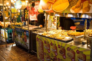 Bukit Bintang. Kuala Lumpur. March 2, 2023. Street foods. A Famous toursit attractions in Malaysia. Street Photography. Motion blurred.