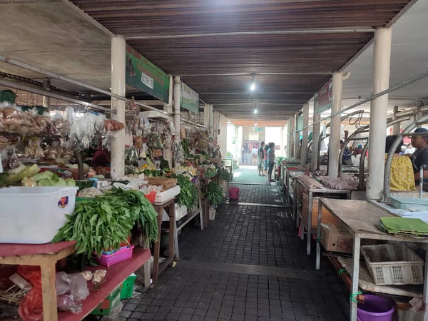 Agosto 2023 Surabaya Indonesia Actividades Citraland Modern Market Los Vendedores —  Fotos de Stock