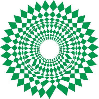 Noel tasarımı için beyaz arkaplanda yeşil ve beyaz kareli desen