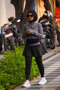 10 Ağustos 2025. Surabaya, Endonezya. Şehirde arabasız gün etkinlikleri.