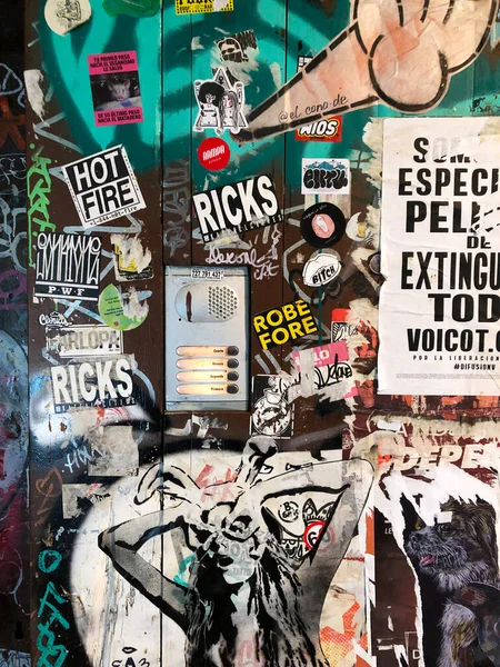 Граффити Уличного Искусства Абстрактный Фон Текстурой — стоковое фото