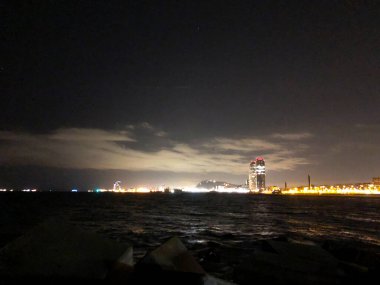 Barselona şehrinin güzel manzarası