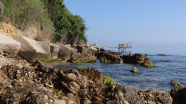 Deniz kıyısının güzel görüntüleri