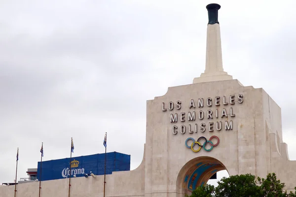 Los Angeles California Septiembre 2019 Los Angeles Memorial Coliseum Ubicado — Foto de Stock