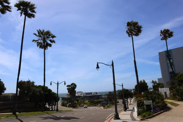 Redondo Beach Los Angeles Califórnia Maio 2019 Vista Cais Redondo — Fotografia de Stock